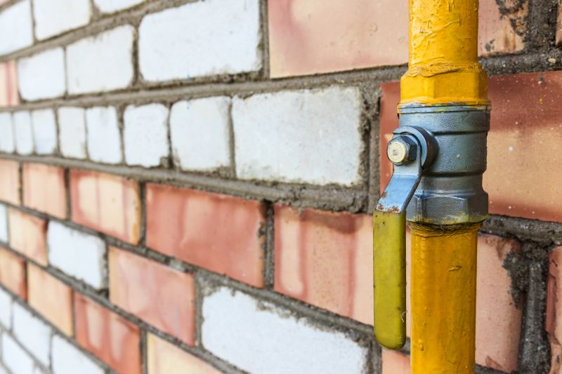 Final Inspection of Gas Lines